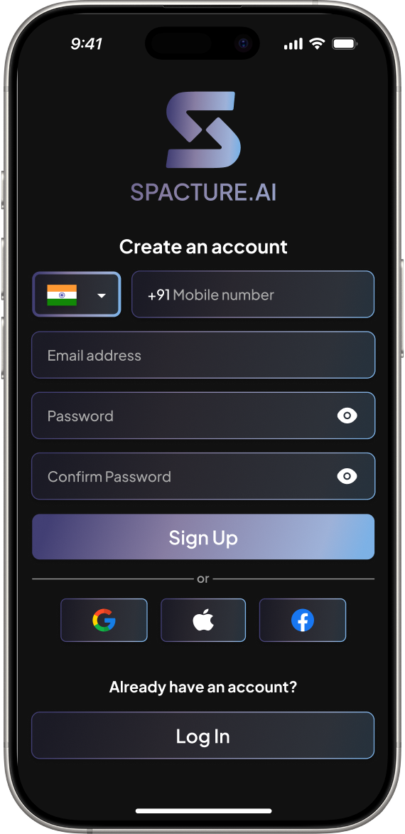 Sign Up Screen